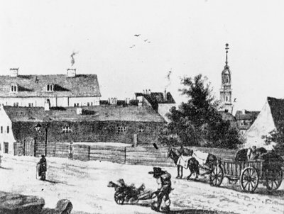 Zakwaterowanie przy bramie Rosenthaler autorstwa German School