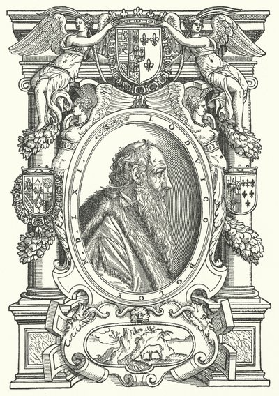 Ludovico Dolce, włoski pisarz, teoretyk malarstwa i humanista (grafika) autorstwa German School