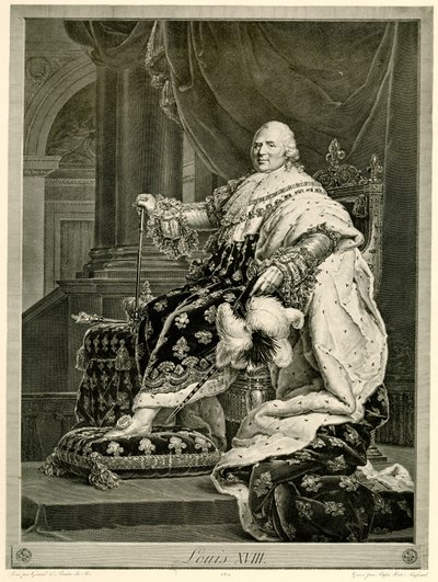 Ludwika XVIII. autorstwa German School