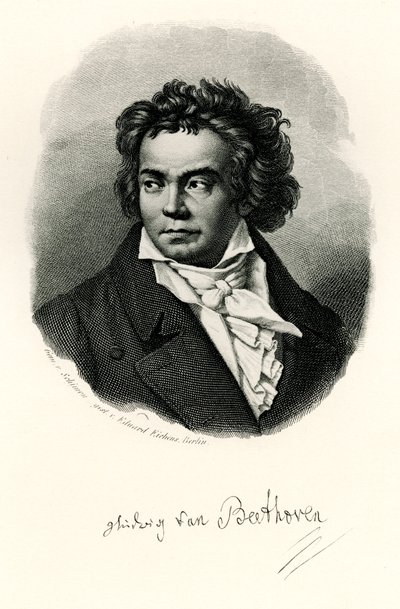Ludwig van Beethoven, 1884-90 autorstwa German School