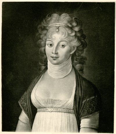 Luiza Meklemburska-Strelitz, 1884-90 (fototyp) autorstwa German School