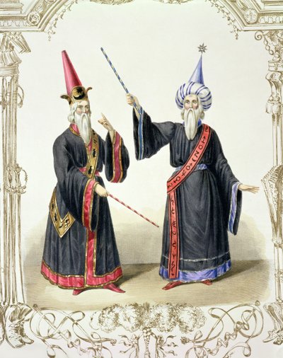 Magowie na karnawale w Berlinie, 1836 r. autorstwa German School
