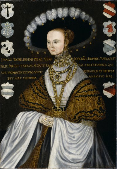 Margareta Eriksdotter Waza, 1528 autorstwa German School