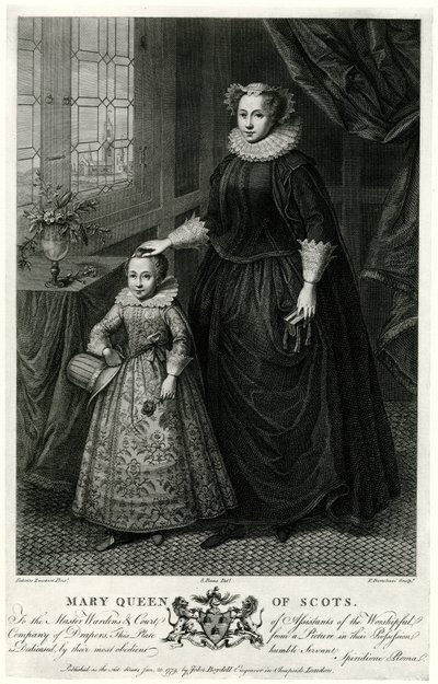 Maria Stuart autorstwa German School