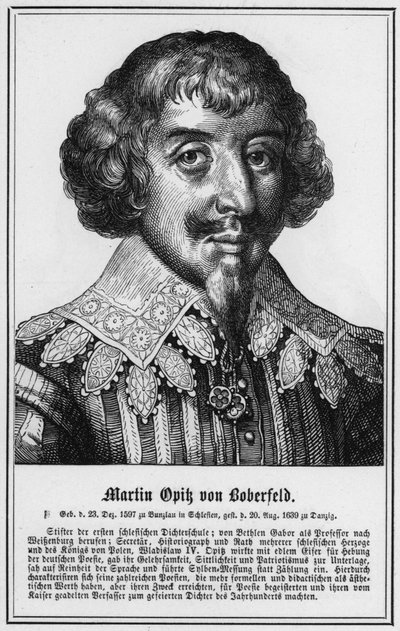 Martin Opik von Boberfeld (grafika) autorstwa German School