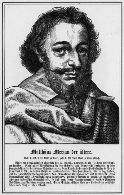 Matthäus Merian Starszy (rycina) autorstwa German School