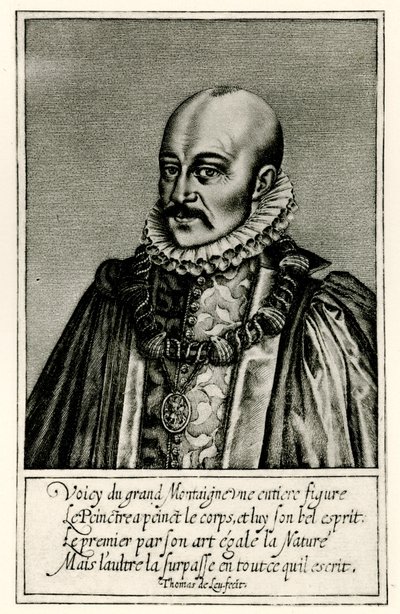 Michel de Montaigne autorstwa German School