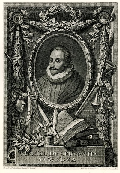 Miguel de Cervantes Saavedra autorstwa German School