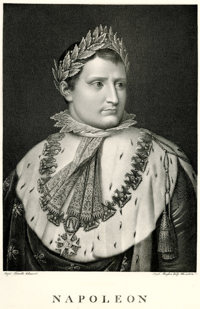 Napoleon I., 1884-90 (fototyp) autorstwa German School