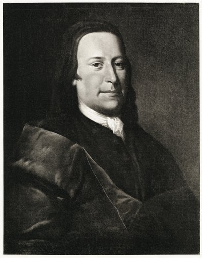Nikolaus Ludwig Graf von Zinzendorf, 1884-90 (fototyp) autorstwa German School