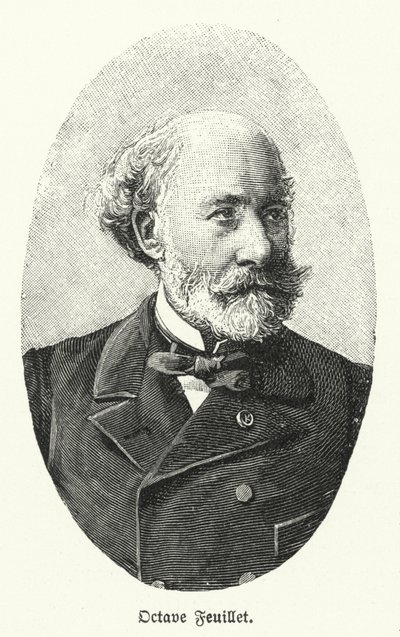 Octave Feuillet , francuski powieściopisarz i dramaturg (lito) autorstwa German School