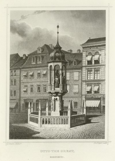 Ottona Wielkiego, Magdeburg autorstwa German School