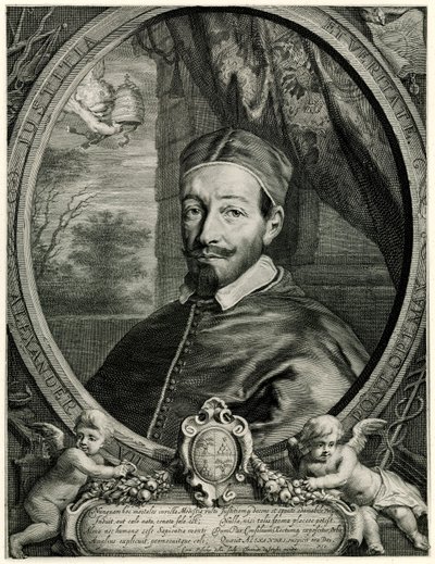 Papież Aleksander VII autorstwa German School