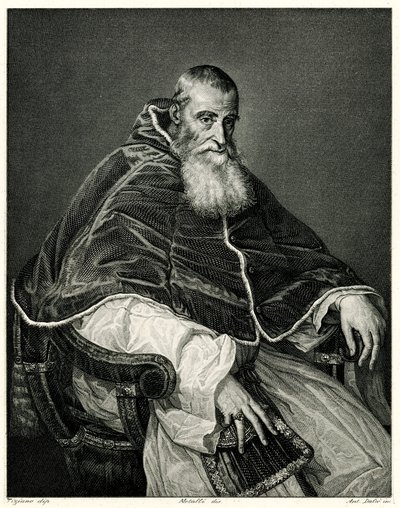 Papież Paweł III. autorstwa German School