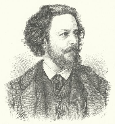 Paul Heyse, niemiecki pisarz i tłumacz autorstwa German School