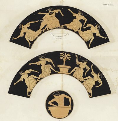 Peleus i Tetyda autorstwa German School