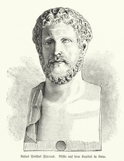Persius, rzymski poeta autorstwa German School
