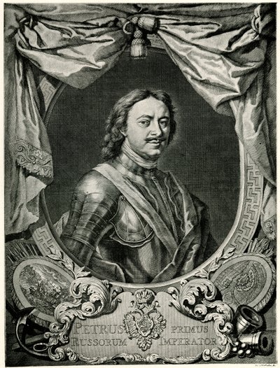 Piotr I Wielki autorstwa German School