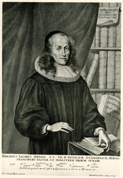 Filip Jakub Spener autorstwa German School