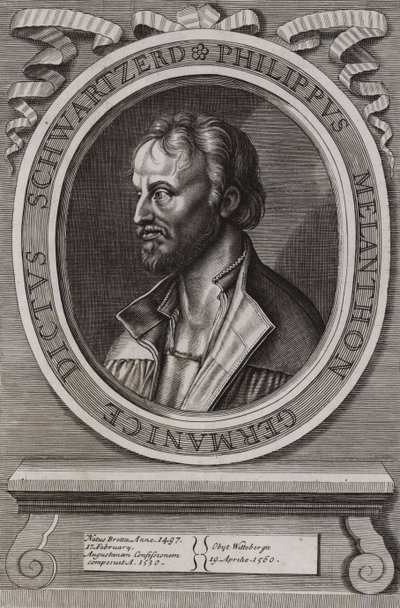 Philipp Melanchthon, niemiecki teolog reformacji protestanckiej autorstwa German School
