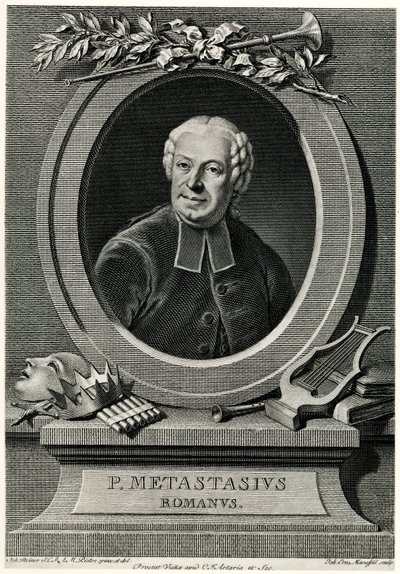 Pietro Metastasio autorstwa German School