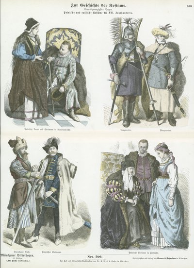 Stroje polskie i rosyjskie XV i XVI w. autorstwa German School