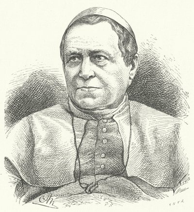 Papież Pius IX (rycina) autorstwa German School