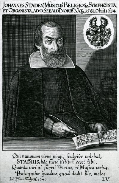 Portret Johanna Stadena (1581-1634) autorstwa German School