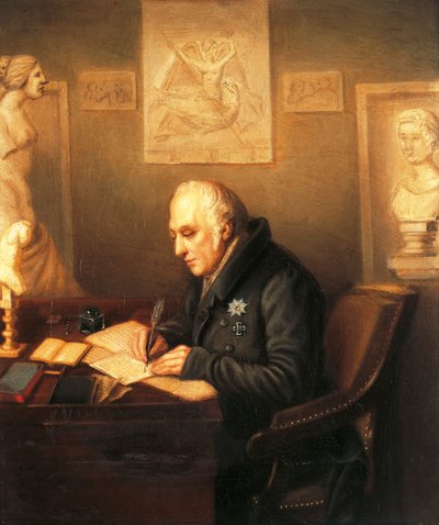 Portret Karla Wilhelma von Humboldta (1767-1835) autorstwa German School