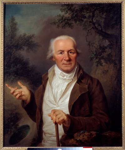 Portret mężczyzny Malarstwo szkoły niemieckiej. XVIII-wieczny Brześć, Muzeum Sztuk Pięknych autorstwa German School