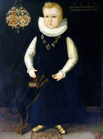 Portret Maksymiliana Eisenreicha, lat 3 autorstwa German School