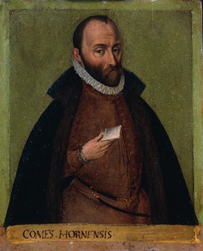 Portret Philipa de Montmorency, hrabiego Hoorn autorstwa German School