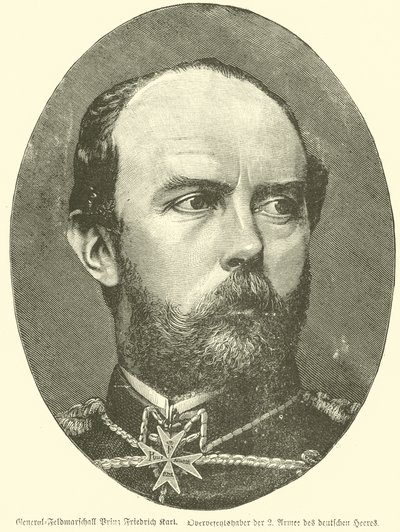 Książę Fryderyk Karol Pruski autorstwa German School