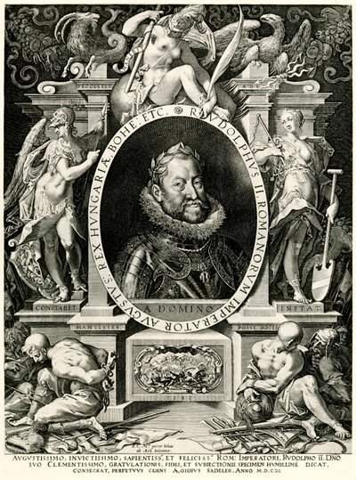 Rudolf II. autorstwa German School