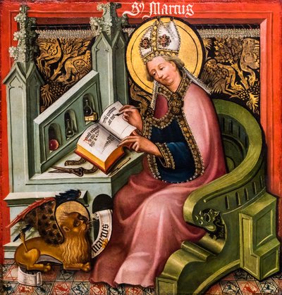 Markus der Evangelist von German School