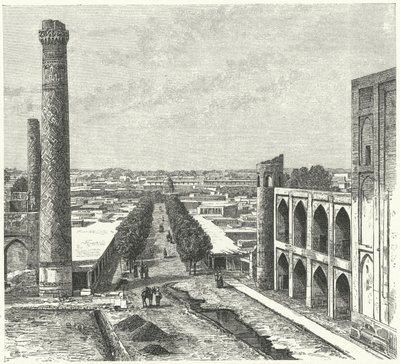 Samarkanda (grawerowanie) autorstwa German School