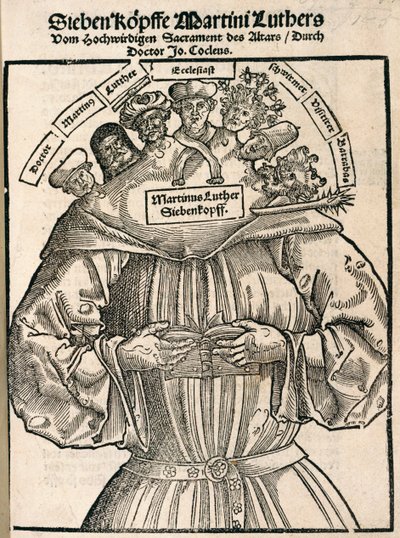 Siedmiogłowy Marcin Luter autorstwa German School