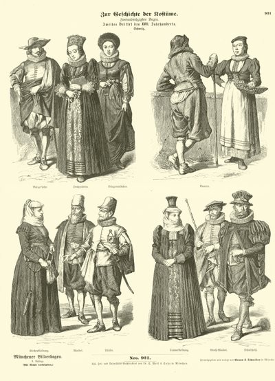 Stroje szwajcarskie, połowa XVII wieku autorstwa German School