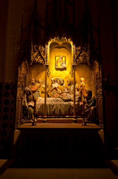 Ołtarz Zaśnięcia Najświętszej Maryi Panny, 28.11.2022 (zdjęcie) autorstwa German School