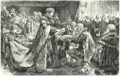 Szlachta holenderska przed Małgorzatą Parmeńską, gubernatorem hiszpańskich Niderlandów, 1559 autorstwa German School