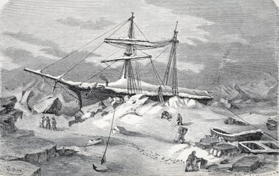 Hansa w niebezpieczeństwie, wyd. Londyn 1874 autorstwa German School