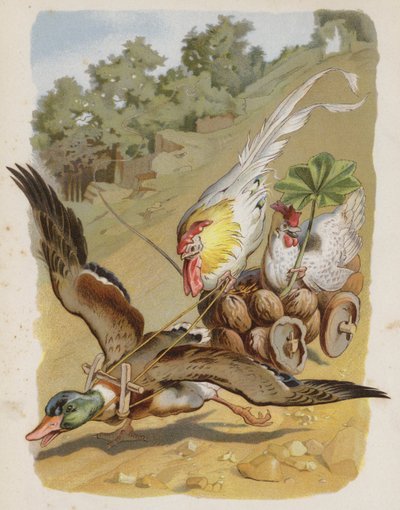 Wataha Ragamuffinów (chromolitho) autorstwa German School