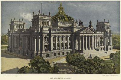 Budynek Reichstagu w Berlinie autorstwa German School