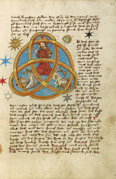 Trójca Święta, ok. 1464 (akwarela i tusz) autorstwa German School