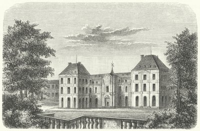 Pałac Tuileries, Paryż, 1799 (rycina) autorstwa German School