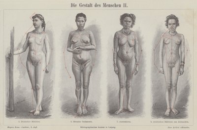 Postać ludzka (rycina) autorstwa German School