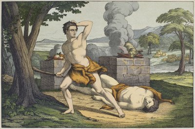 Zabójstwo Abla, ilustracja z „L