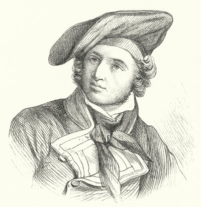 Tomas de Zumalacarregui, baskijski hiszpański generał karlistów (grafika) autorstwa German School