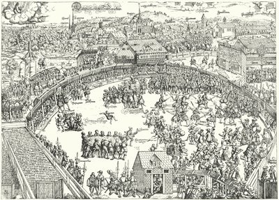 Turniej w Zwickau, sierpień 1573 autorstwa German School