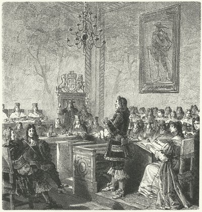 Proces Williama Russella, Lorda Russella, za zdradę króla Karola II autorstwa German School